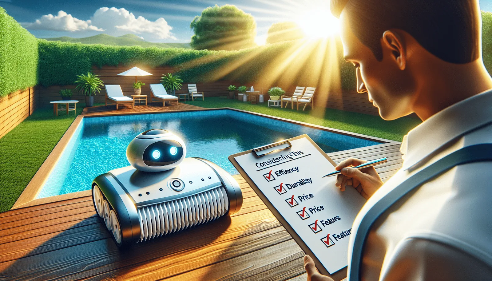 découvrez les critères essentiels à vérifier avant d'acheter un robot de piscine, pour garantir un nettoyage efficace et adapté à vos besoins. informez-vous sur les types de robots, leur puissance, leur compatibilité et d'autres facteurs clés pour faire le meilleur choix.