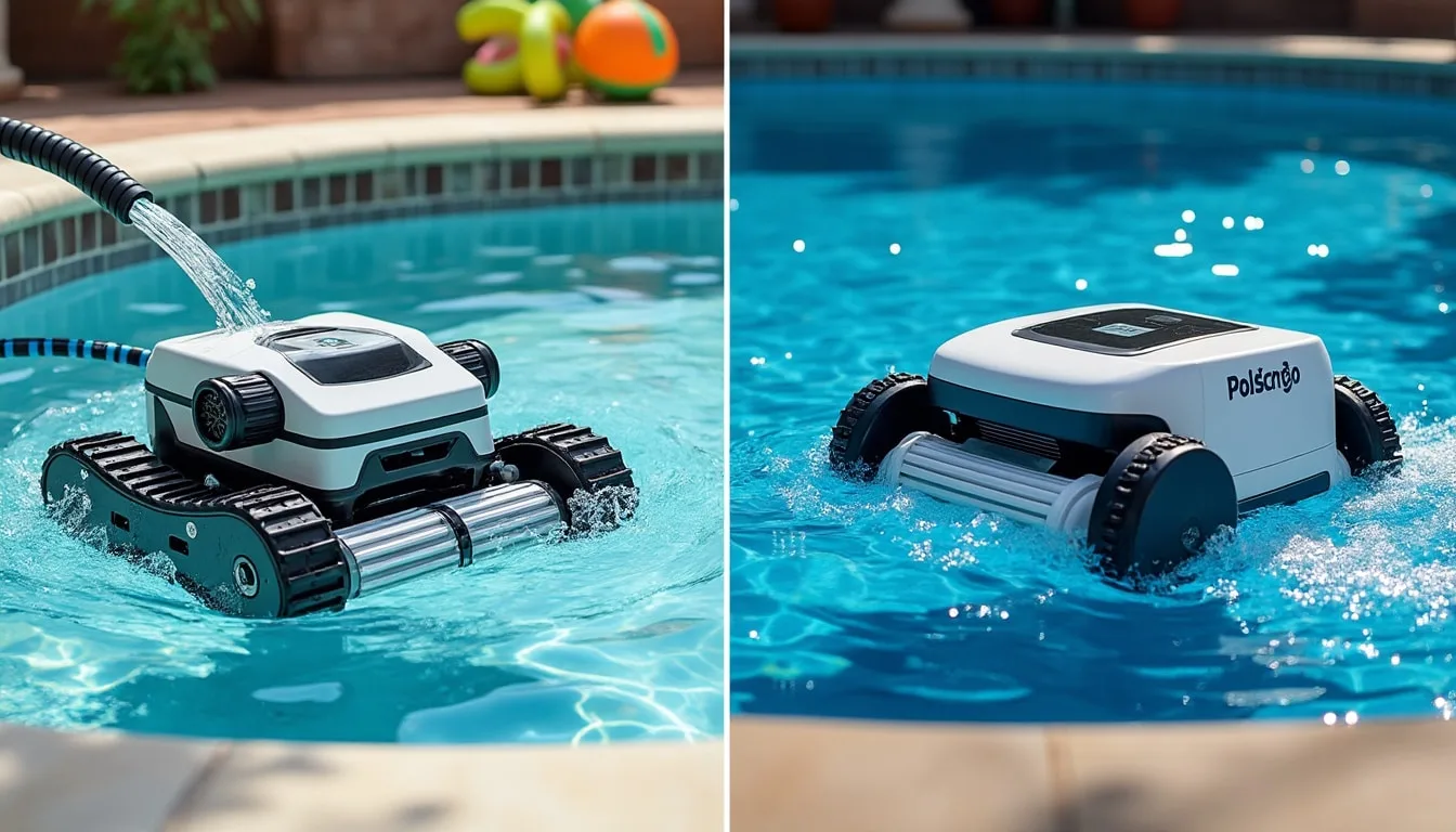 découvrez les principales différences entre les robots de piscine hydrauliques et électriques. apprenez à choisir le modèle qui répond le mieux à vos besoins pour un nettoyage efficace et adapté à votre piscine.