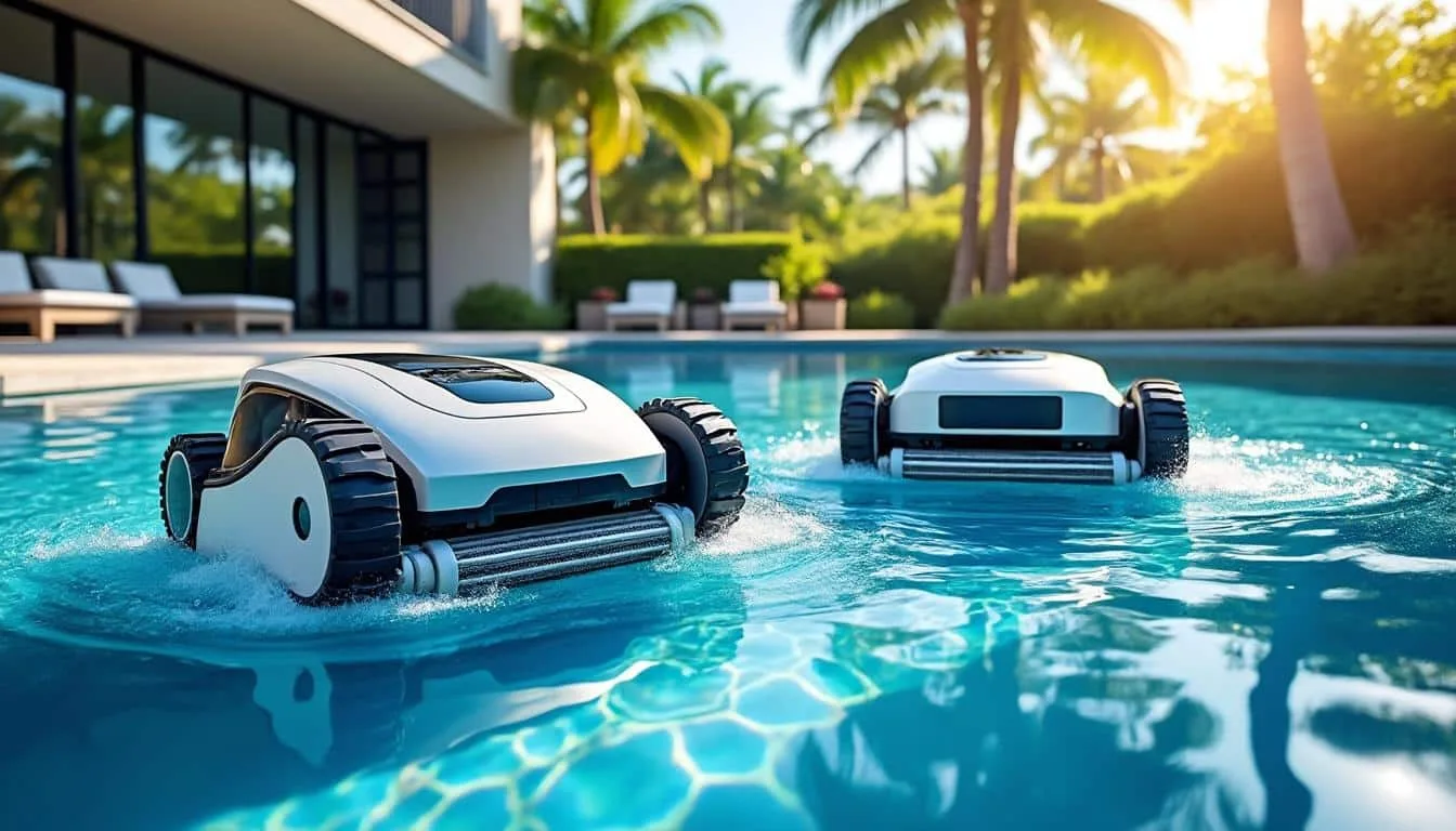 découvrez le nettoyage en profondeur des robots de piscine et son importance pour maintenir l'eau parfaitement propre. apprenez comment ces dispositifs innovants débarrassent votre piscine des impuretés et améliorent la qualité de votre expérience aquatique.