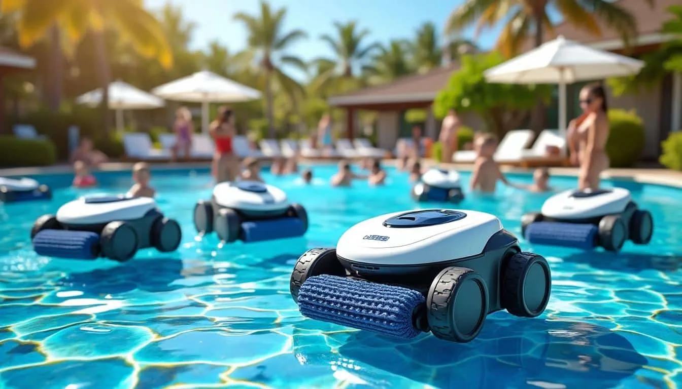 découvrez notre comparatif des robots piscine spécialement conçus pour les piscines à forte fréquentation. analysez les performances, l'efficacité et les fonctionnalités des modèles les plus adaptés pour un nettoyage optimal et rapide. gardez votre piscine impeccable tout l'été !