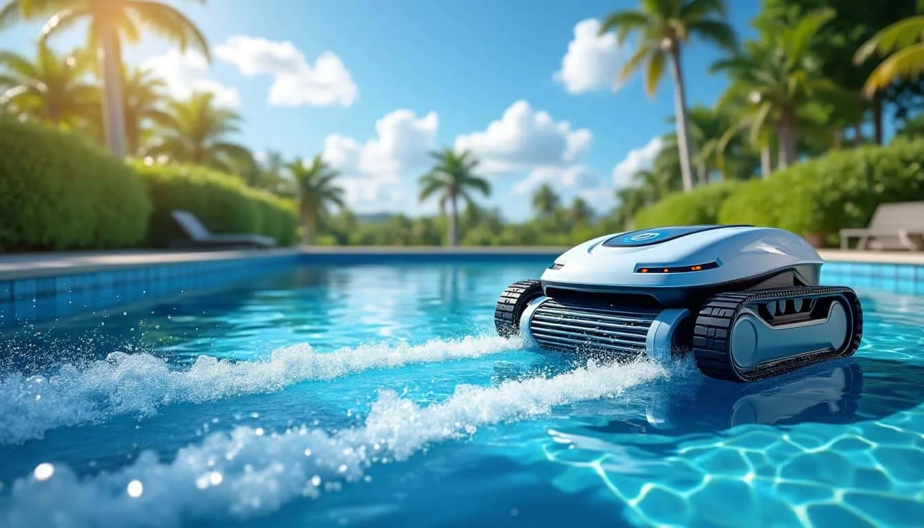 découvrez les meilleurs robots de piscine avec applications : comparez les options, lisez des critiques d'experts et trouvez le modèle idéal pour un entretien facile et efficace de votre piscine.