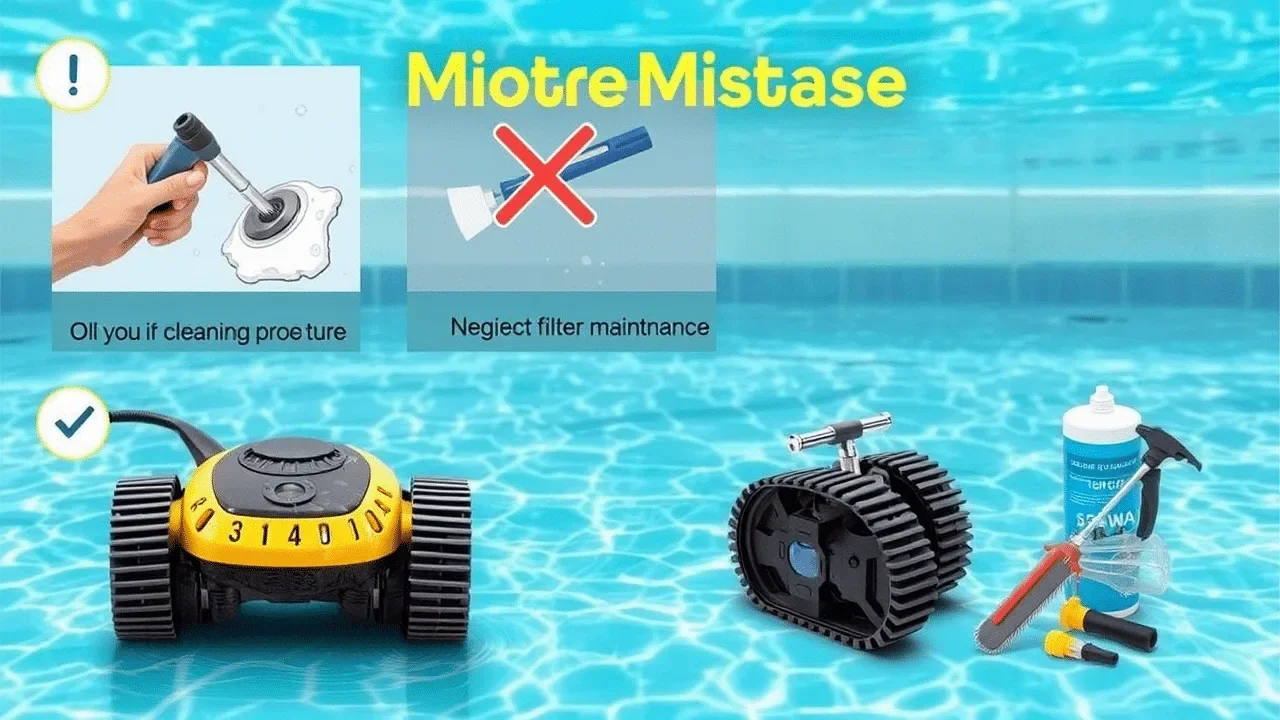 piscine, robot