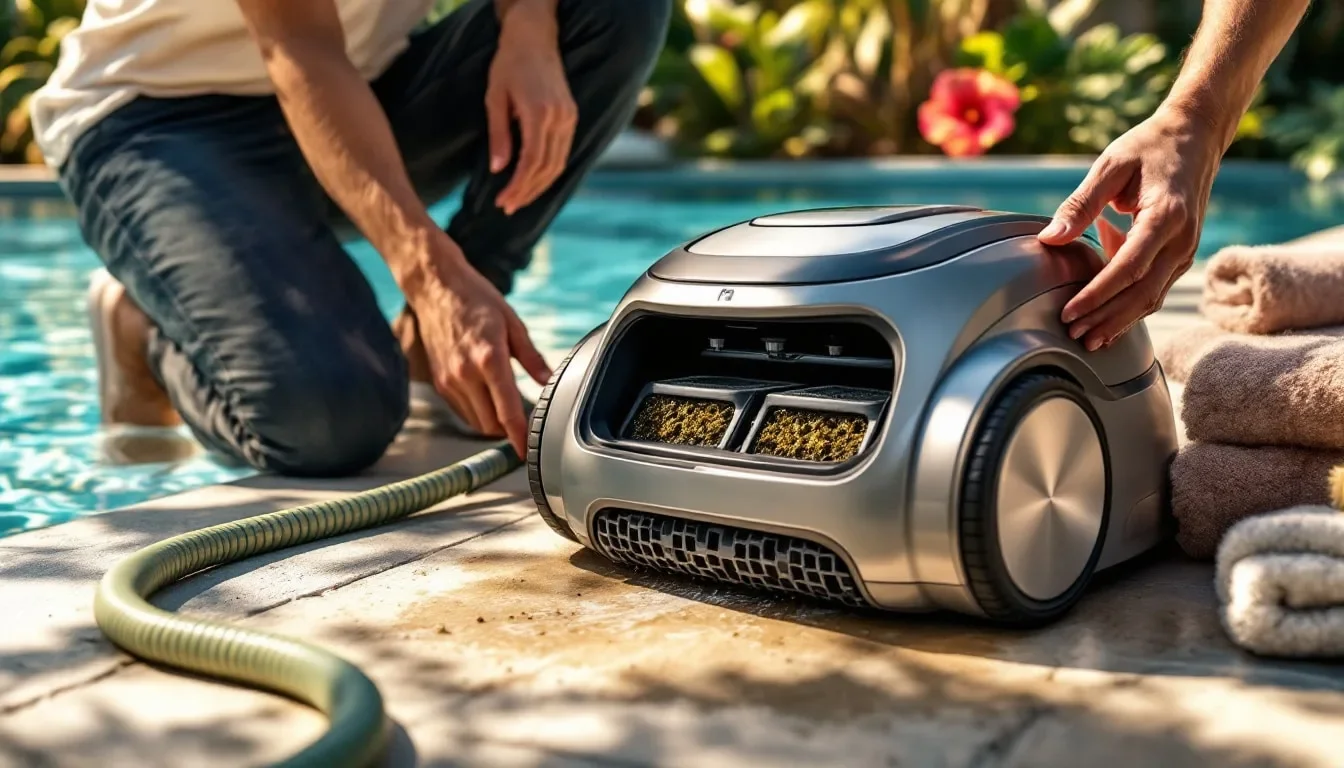 découvrez nos conseils pratiques pour nettoyer efficacement les filtres de votre robot piscine. assurez la longévité de votre équipement et le maintien d'une eau cristalline grâce à nos étapes simples et astuces d'entretien.