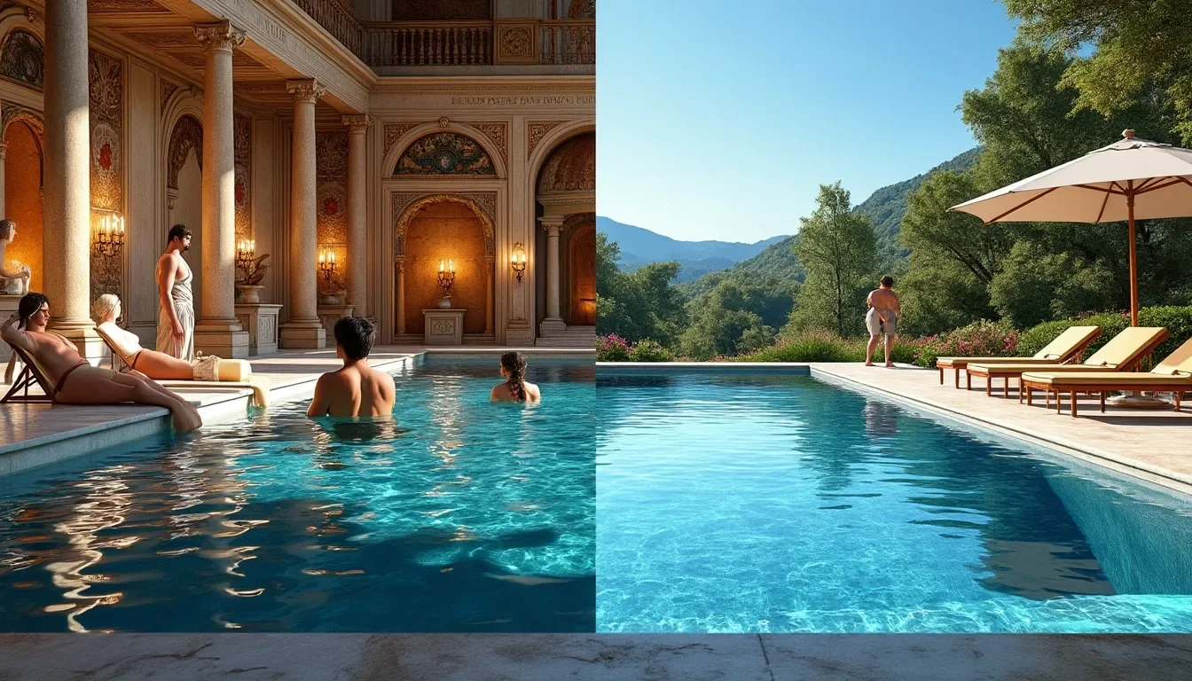 découvrez l'évolution fascinante des piscines, des splendides thermes romains aux designs modernes et innovants. plongez dans l'histoire et explorez comment ces lieux de détente ont traversé les âges et continuent de transformer notre quotidien.