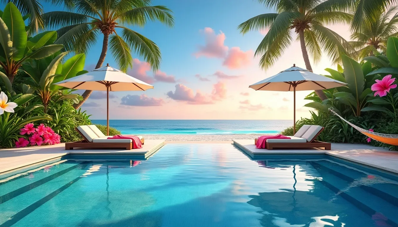 découvrez les piscines avec plages immergées, un mélange parfait d'esthétique et de confort. idéales pour se détendre et profiter du soleil, ces piscines innovantes offrent un espace convivial tout en ajoutant une touche de luxe à votre jardin. plongez dans un monde de rafraîchissement et de style!