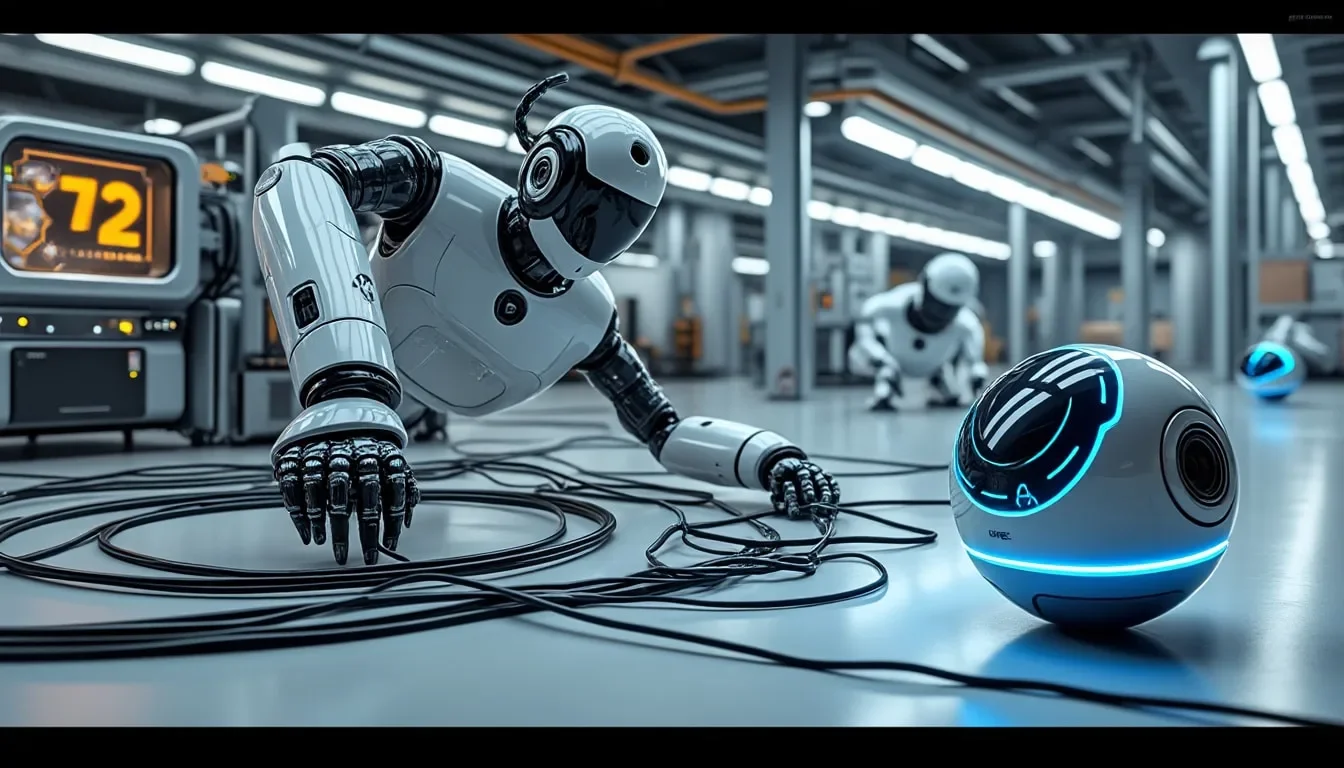 découvrez les robots dotés de systèmes anti-enchevêtrement, conçus pour optimiser l'efficacité et la sécurité lors de leurs tâches. explorez les différentes technologies et modèles disponibles qui garantissent un fonctionnement fluide, sans risques d'emmêlement.