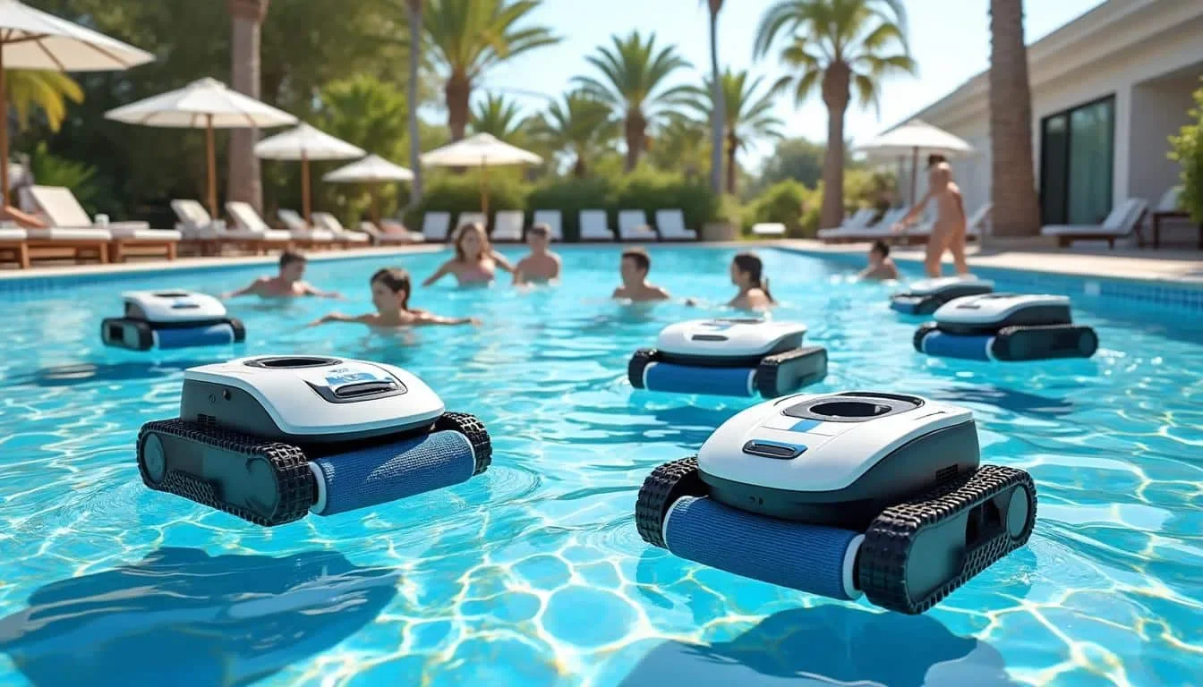 découvrez notre comparatif des robots piscine spécialement conçus pour les piscines à forte fréquentation. comparez les performances, l'efficacité et les caractéristiques des meilleurs modèles du marché pour maintenir votre piscine propre et accueillante, même en période de forte utilisation.