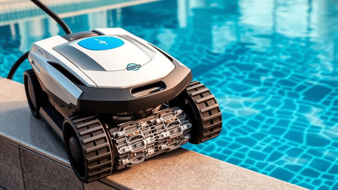 piscine, robot