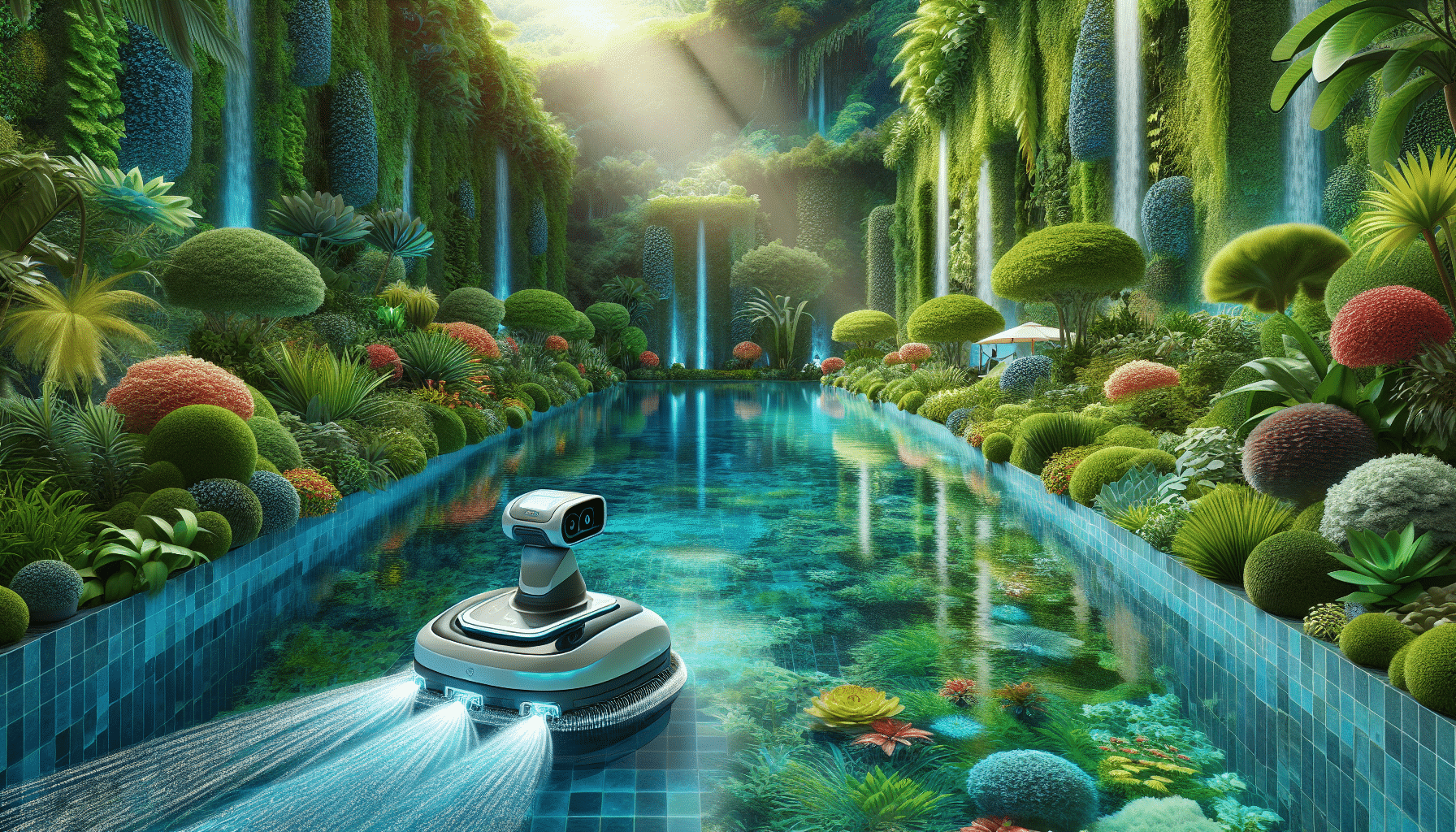 Les robots de piscine adaptés aux piscines naturelles