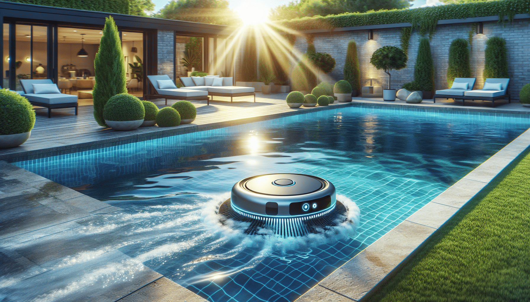 Les fonctionnalités high-tech des robots de piscine modernes