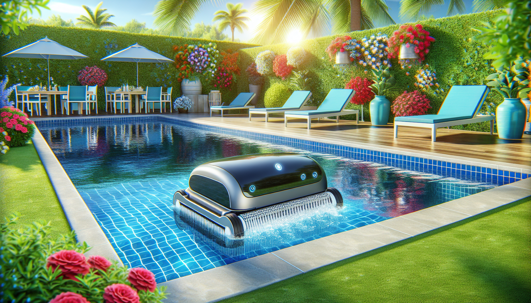 découvrez les dernières innovations des robots de piscine modernes : des technologies avancées pour un nettoyage efficace, des capteurs intelligents pour naviguer facilement et des applications connectées pour un contrôle total à distance. plongez dans l'univers des fonctionnalités high-tech qui révolutionnent l'entretien de votre piscine.