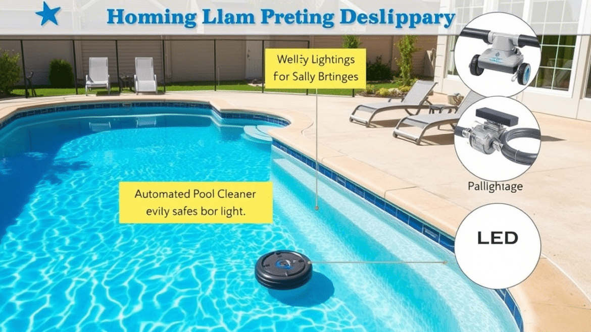 equipements indispensables pour une piscine conviviale