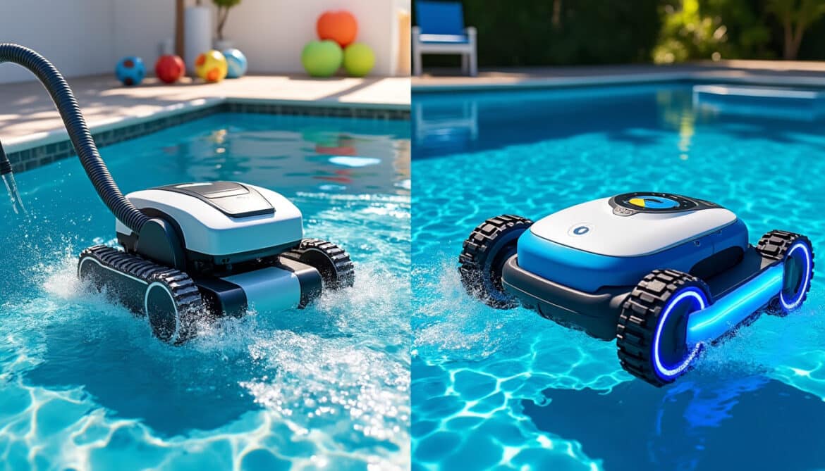 découvrez les différences entre les robots de piscine hydrauliques et électriques. explorez leurs avantages, inconvénients et fonctionnalités pour faire le choix idéal pour l'entretien de votre piscine.