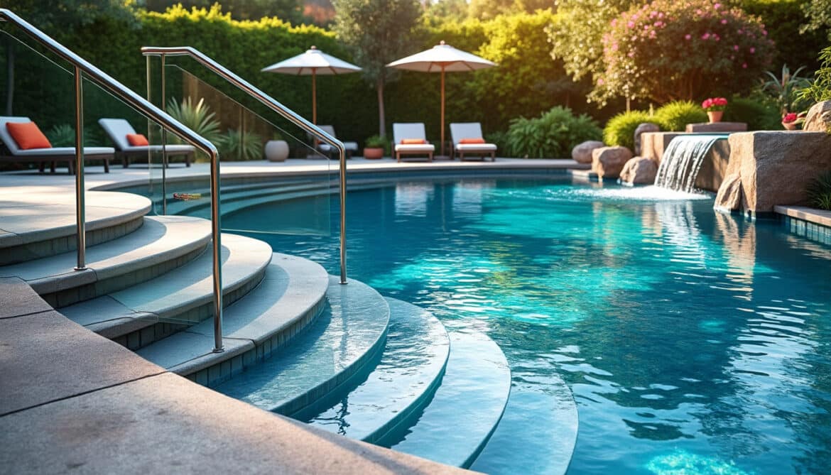 découvrez les différents types d'escaliers pour piscines modernes et choisissez celui qui s'adapte le mieux à votre espace extérieur. explorez des options variées, du design épuré aux matériaux innovants, pour allier esthétique et fonctionnalité dans votre projet de piscine.