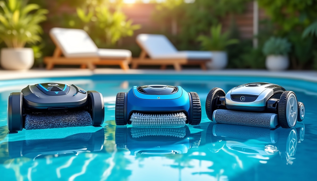 découvrez notre comparatif des meilleurs robots pour piscines à revêtement pvc. évaluez les performances, fonctionnalités et prix des modèles pour trouver celui qui répondra parfaitement à vos besoins d'entretien de piscine.