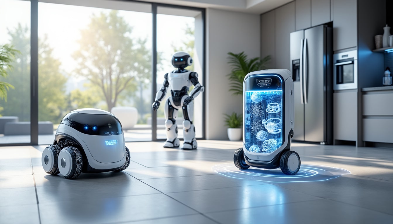 découvrez les robots tout-en-un, votre solution idéale pour le nettoyage, la filtration et les diagnostics. profitez d'une technologie avancée qui simplifie vos tâches ménagères tout en assurant un environnement sain et propre. optimisez votre quotidien avec ces appareils multifonctions innovants.