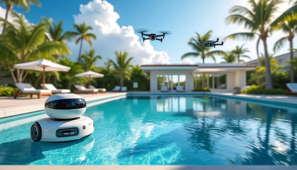 Les robots connectés : avantages pour la surveillance des piscines à distance