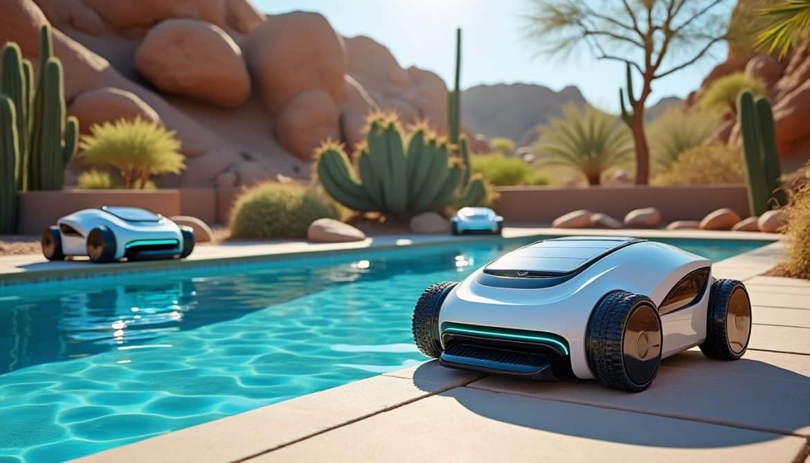 Les robots de piscine pour zones à climat aride : adaptabilité et choix