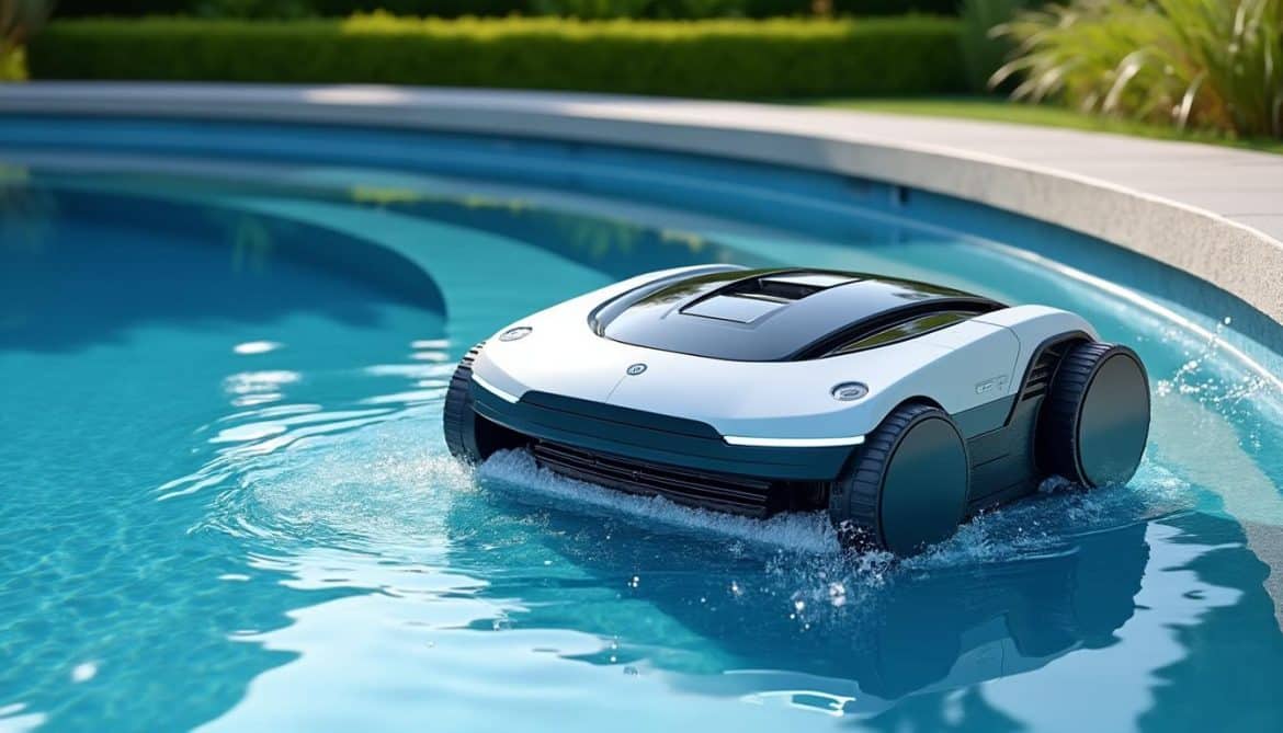 Les tendances en matière de robots piscine pour piscines à fond incurvé